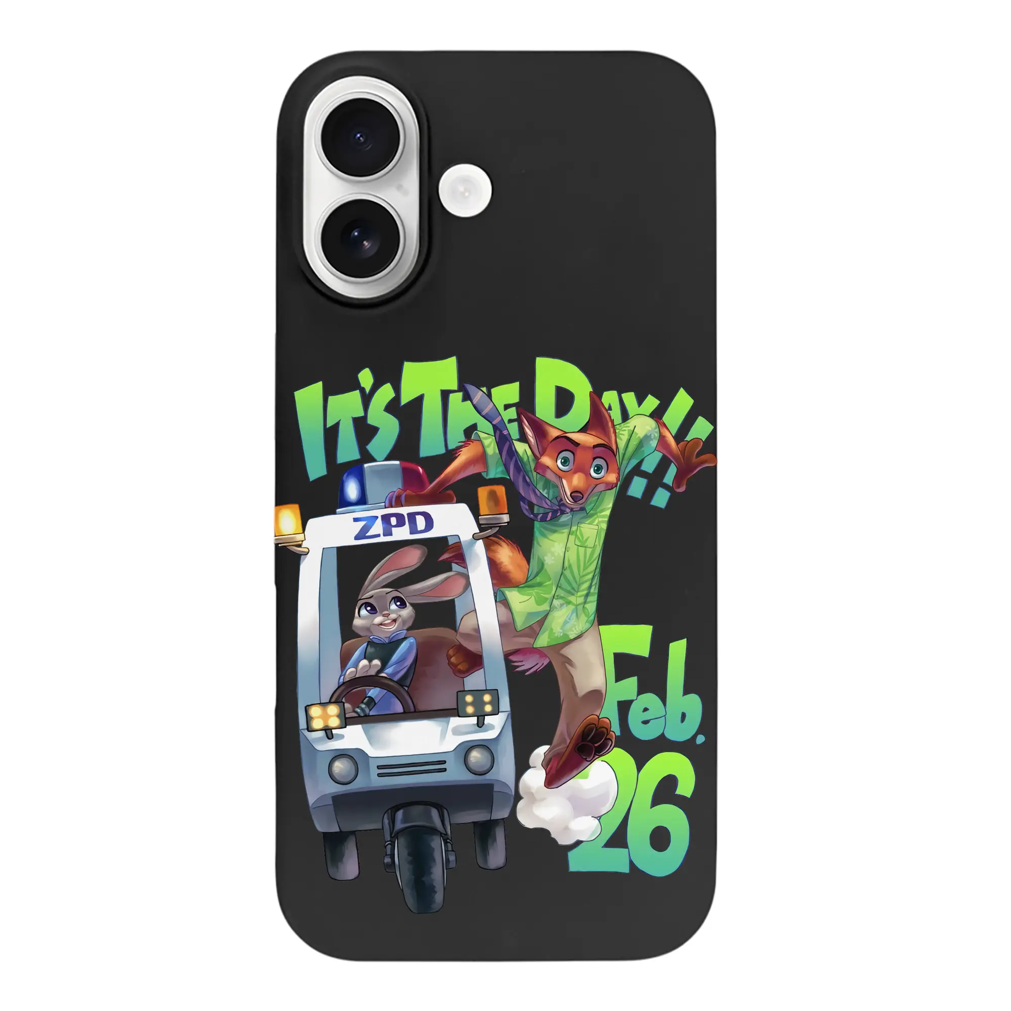 ズートピア グッズ,ニック・ワイルド - iPhone 17 シリーズ シリコンケース 薄型 耐衝撃 指紋防止 ソフトタッチカバー 精密フィット 傷防止 保護ケース iPhone 17/17 Air/17 Pro/17 Pro Max 対応